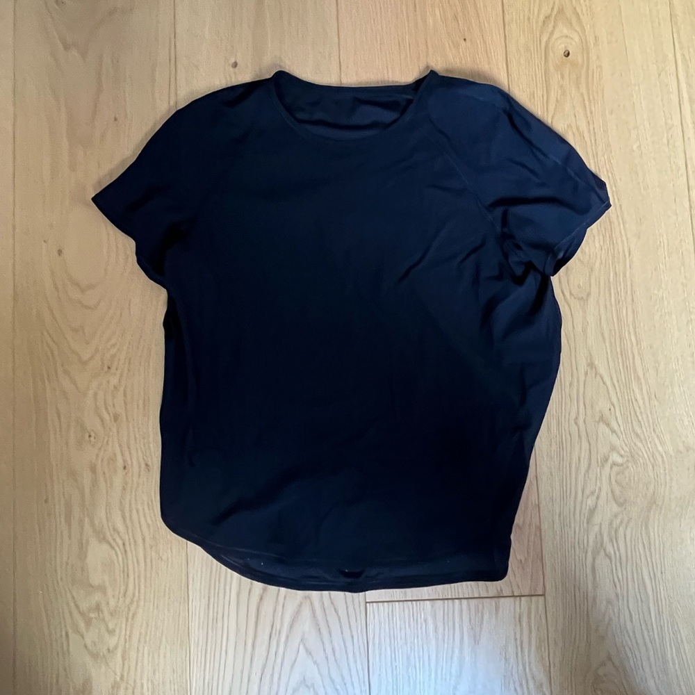 lululemon athletica Black Short Sleeve Tee